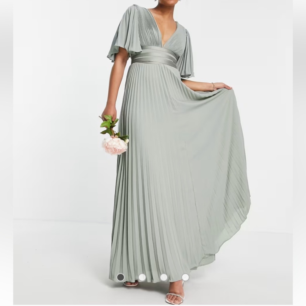 ASOS Sage Green Maxi Dress
